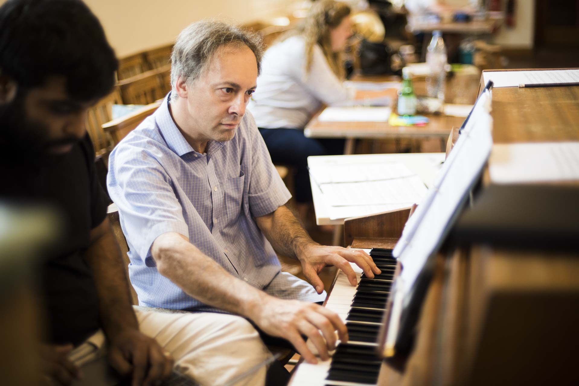 Opera Backstage Photography London Rehearsal L'incoronazione di Poppea Longborough Opera