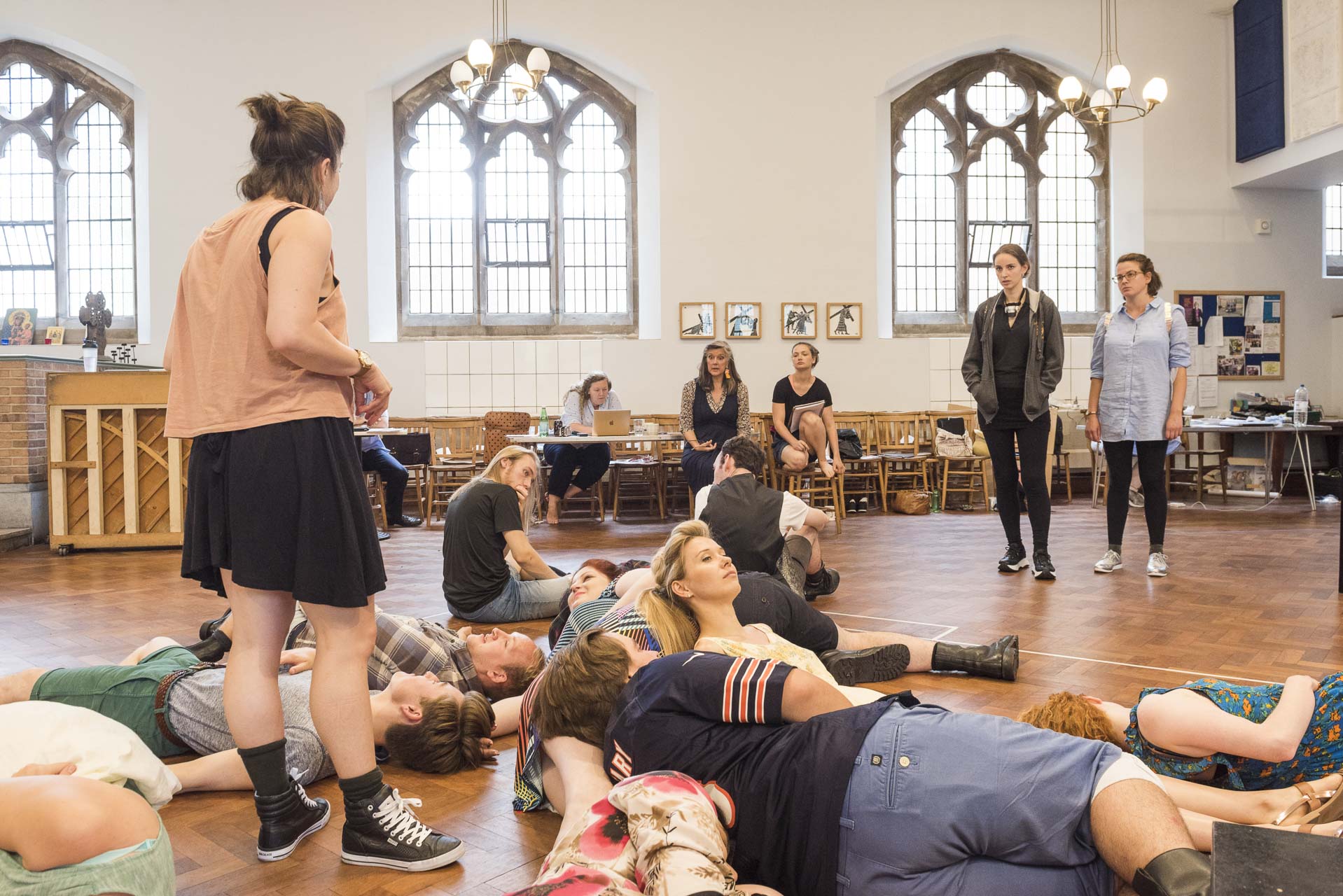 Opera Backstage Photography London Rehearsal L'incoronazione di Poppea Longborough Opera