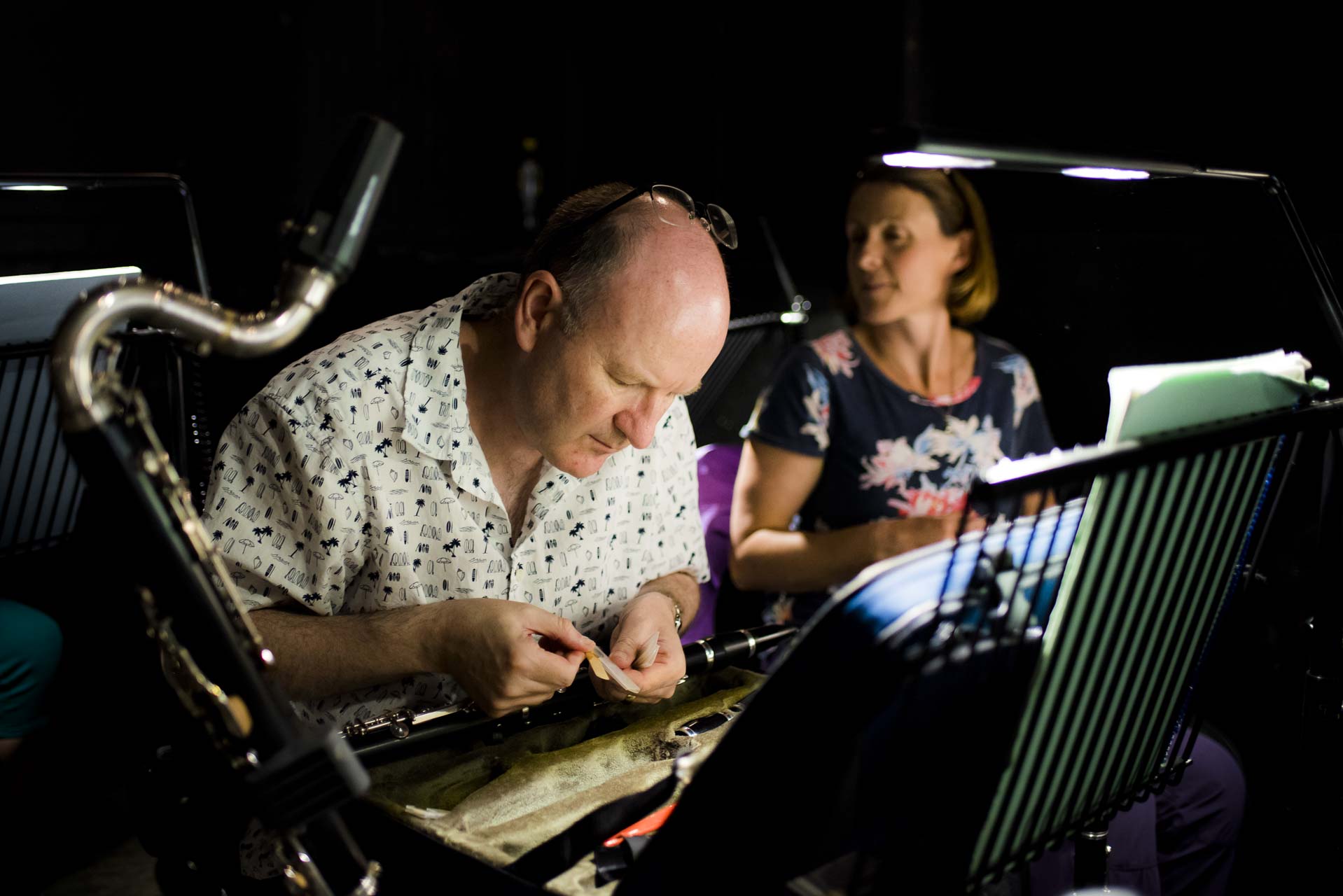 Opera Photography Backstage Ariadne auf Naxos Longborough 2018