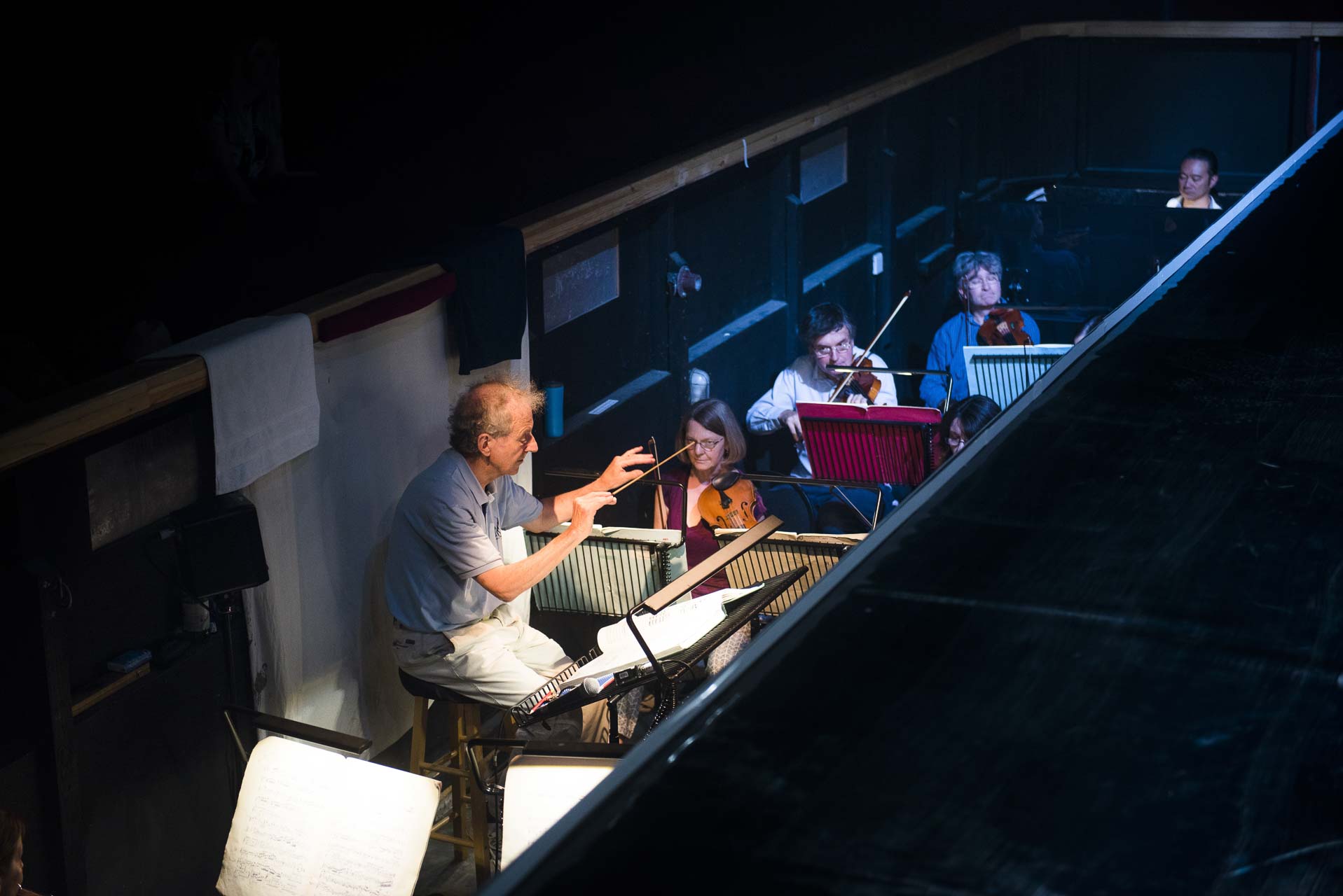 Opera Photography Backstage Ariadne auf Naxos Longborough 2018